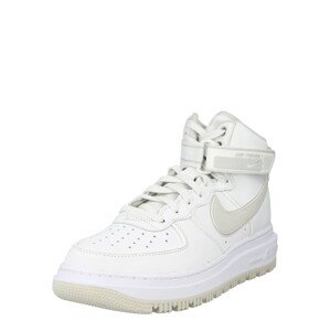 Nike Sportswear Magas szárú edzőcipők 'Air Force 1'  fehér / szürke