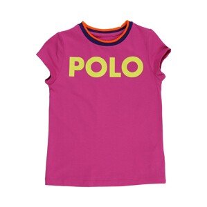 Polo Ralph Lauren T-Shirt  ciklámen / rózsaszín / tengerészkék
