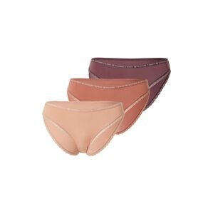 Tommy Hilfiger Underwear Slip  burgundi vörös / őszibarack / fehér