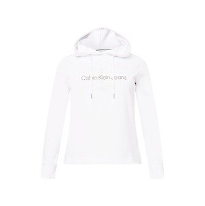 Calvin Klein Jeans Curve Tréning póló  fehér / sötétszürke / gitt