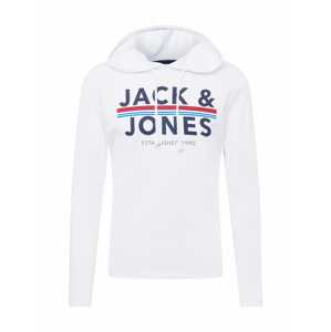 JACK & JONES Tréning póló 'Ron'  kék / piros / fehér