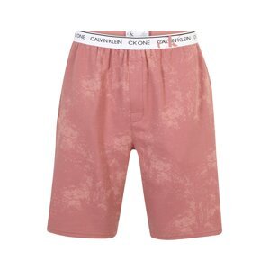 Calvin Klein Underwear Pizsama nadrágok  fáradt rózsaszín / piros / fekete / fehér