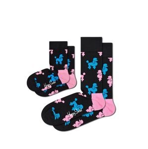 Happy Socks Zokni  kék / fáradt rózsaszín / fehér / fekete