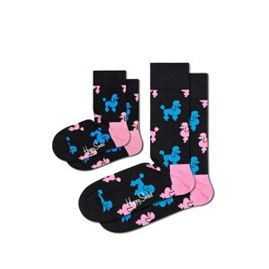 Happy Socks Zokni  fekete / fáradt rózsaszín / kék / fehér