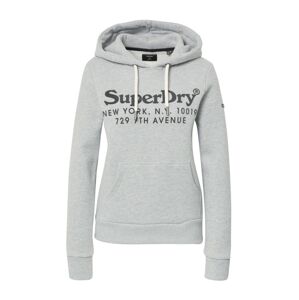 Superdry Tréning póló 'Venue Interest'  szürke melír / fekete