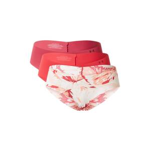 UNDER ARMOUR Sport alsónadrágok 'Hipster'  rózsaszín / piros / fehér / rózsaszín / sárgabarack