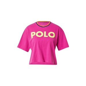 Polo Ralph Lauren Póló  sötétkék / világoszöld / narancs / rózsaszín