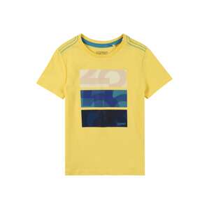 ESPRIT Póló  sárga / kék / sötétkék / testszínű