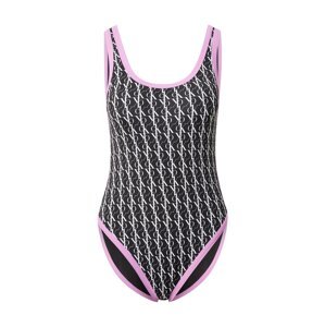 Calvin Klein Swimwear Fürdőruhák  lila / fekete / fehér