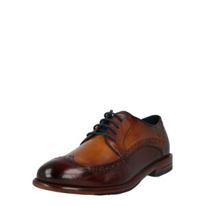 bugatti Fűzős cipő 'Livorno'  barna / fekete