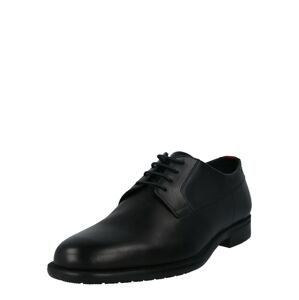 HUGO Fűzős cipő 'Kyron Derb'  fekete