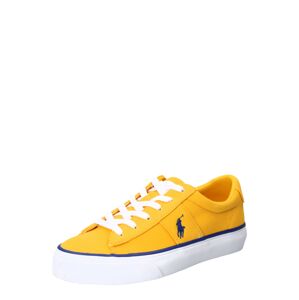 Polo Ralph Lauren Rövid szárú edzőcipők 'SAYER'  sárga / kék