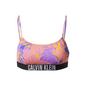 Calvin Klein Swimwear Bikini felső  világoslila / vegyes színek