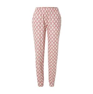 CALIDA Pizsama nadrágok  pasztellzöld / narancs / fáradt rózsaszín / fehér