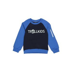 TROLLKIDS Tréning póló 'Sandefjord'  éjkék / kék / fehér