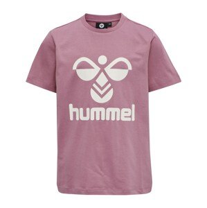 Hummel Funkcionális felső 'Tres'  fáradt rózsaszín / fehér