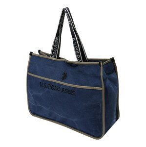 U.S. POLO ASSN. Shopper táska 'Halifax'  kék farmer / kő / fekete