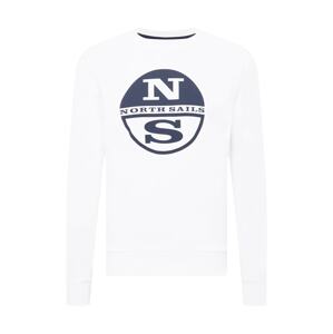 North Sails Tréning póló  fehér / tengerészkék