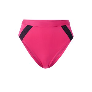 Calvin Klein Swimwear Bikini nadrágok  sötét-rózsaszín / fekete