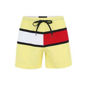 Tommy Hilfiger Underwear Rövid fürdőnadrágok  világos sárga / piros / fekete / fehér