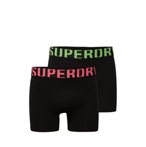 Superdry Boxeralsók  zöld / világospiros / fekete