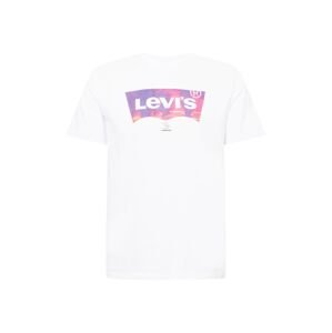 LEVI'S Póló  lila / őszibarack / rózsaszín / fehér
