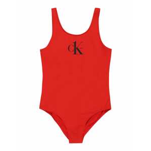 Calvin Klein Swimwear Fürdőruhák  piros / fekete