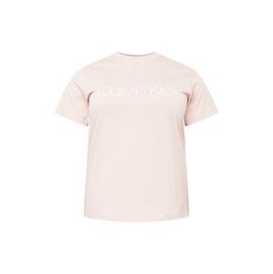 Calvin Klein Curve Póló  fehér / rózsaszín