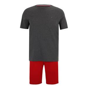 Tommy Hilfiger Underwear Rövid pizsama  piros / sötétvörös