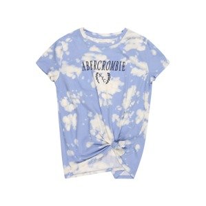 Abercrombie & Fitch Póló  kék / sötétkék / fehér