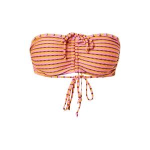 Cotton On Body Bikini felső  lila / narancs / burgundi vörös