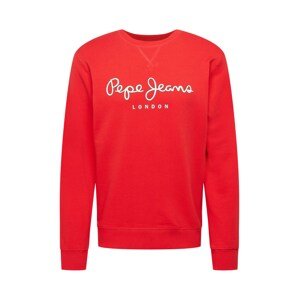 Pepe Jeans Tréning póló 'George'  piros / fehér