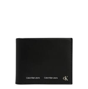 Calvin Klein Jeans Pénztárcák  fekete / fehér / ezüst