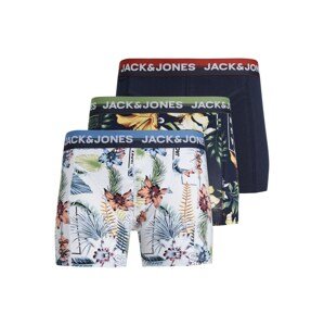 JACK & JONES Boxershorts 'WYATT'  tengerészkék / fehér / vegyes színek
