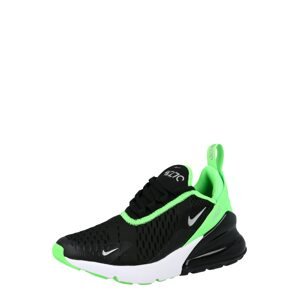 Nike Sportswear Sportcipő 'Air Max 270'  szürke / világoszöld / fekete