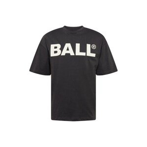Ball Póló 'BALL'  fekete / fehér