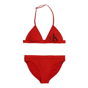 Calvin Klein Swimwear Bikini  piros / fekete