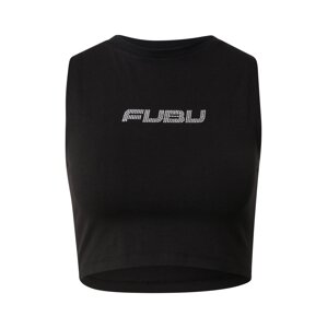 FUBU Top  fekete / átlátszó