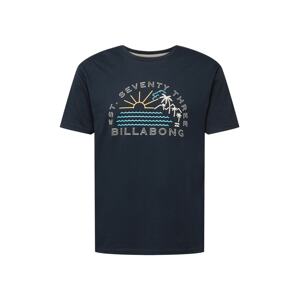 BILLABONG Póló 'Isla'  tengerészkék / világoskék / fehér / sárga
