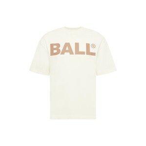 Ball Póló  fehér / karamell
