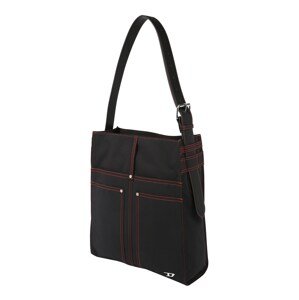 DIESEL Shopper táska 'SELINA LEEN'  piros / fekete