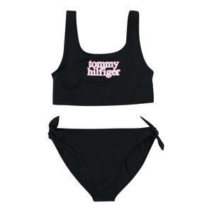 Tommy Hilfiger Underwear Bikini 'Polka'  éjkék / fehér / rózsaszín