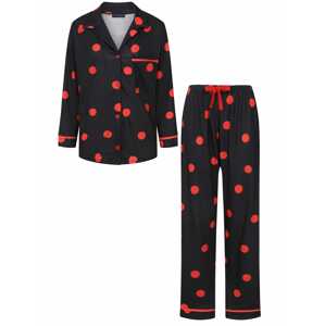 HotSquash Pizsama  fekete / piros