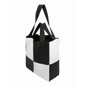 ABOUT YOU REBIRTH STUDIOS Shopper táska 'WET'  fekete / fehér
