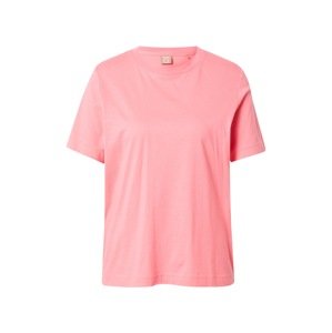 BOSS Orange Póló 'Ecosa'  világos-rózsaszín / fehér