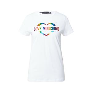 Love Moschino Póló 'MAGLIETTA'  vegyes színek / fehér