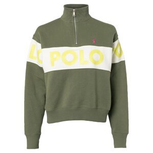 Polo Ralph Lauren Tréning póló  olíva / világoszöld / rózsaszín / fehér
