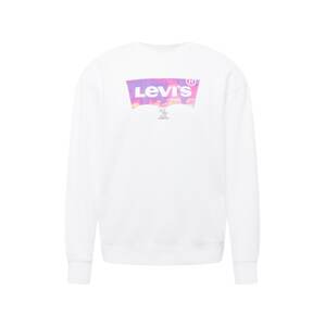 LEVI'S Tréning póló  lila / rózsaszín / fekete / fehér