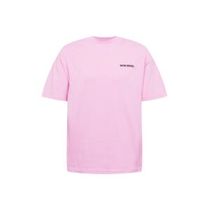 9N1M SENSE Póló  világos-rózsaszín / fekete