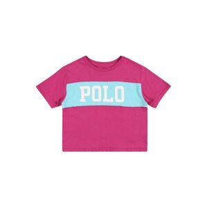 Polo Ralph Lauren Póló  világoskék / eozin / fehér